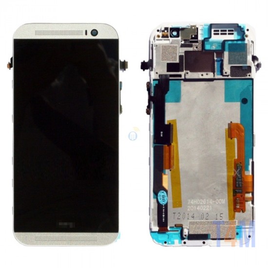 TOUCH+DISPLAY HTC ONE M8 BRANCO